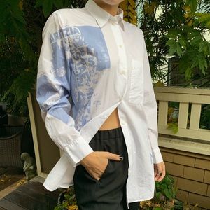 exclusive aritzia button down
